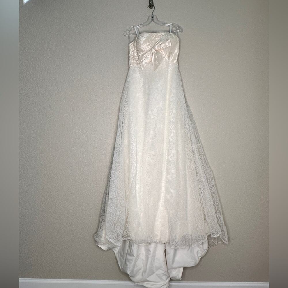 NWT- Wedding gown, strapless, ivory